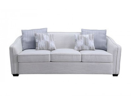 ACME - Mahler II Sofa with 4 Pillows in Beige