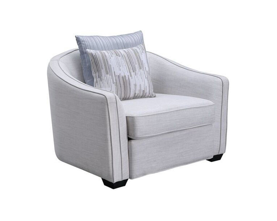 ACME - Mahler II Chair with 2 Pillows in Beige