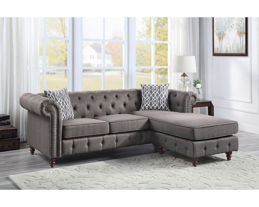 ACME - Waldina Reversible Sectional Sofa