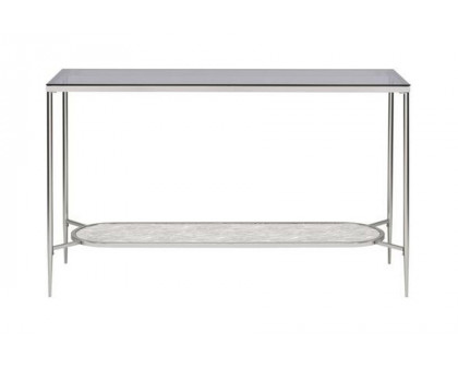 ACME - Adelrik Sofa Table in Glass/Chrome