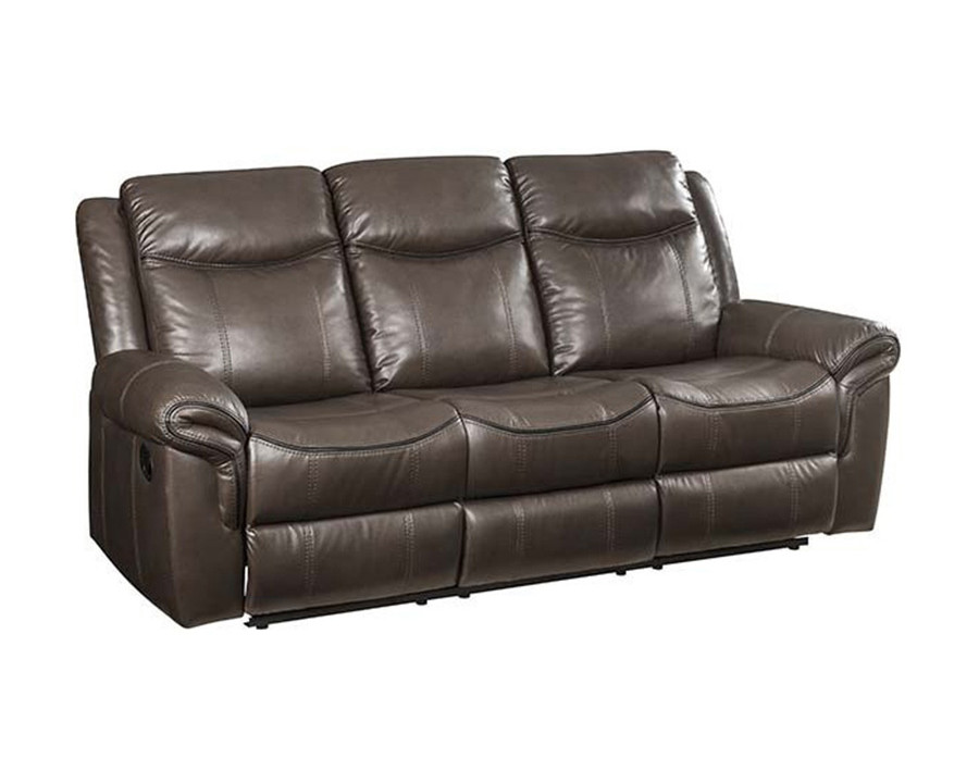 ACME - Lydia Motion Sofa with USB in Brown