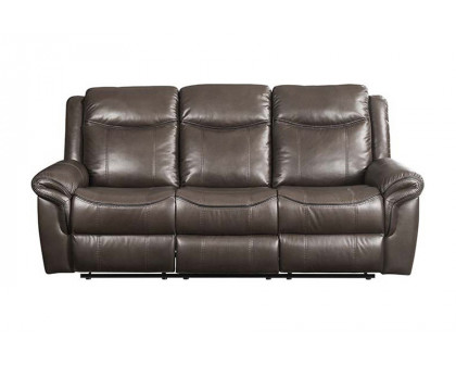 ACME - Lydia Motion Sofa with USB in Brown