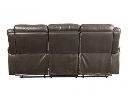 ACME - Lydia Motion Sofa with USB in Brown