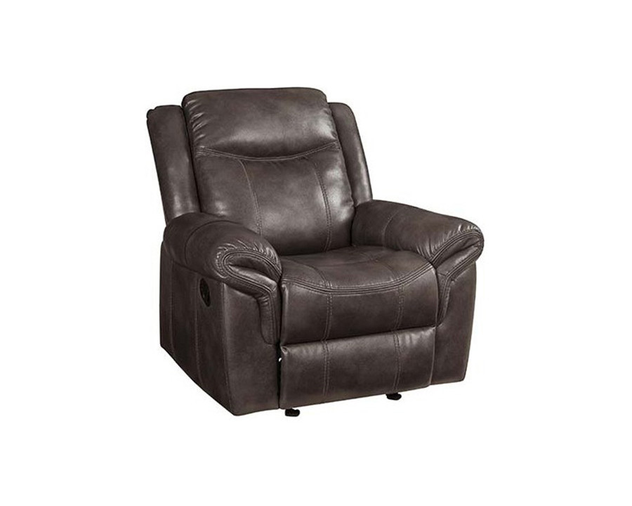 ACME - Lydia Motion Glider Recliner in Brown