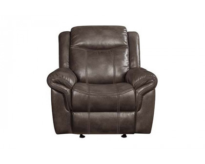 ACME - Lydia Motion Glider Recliner in Brown