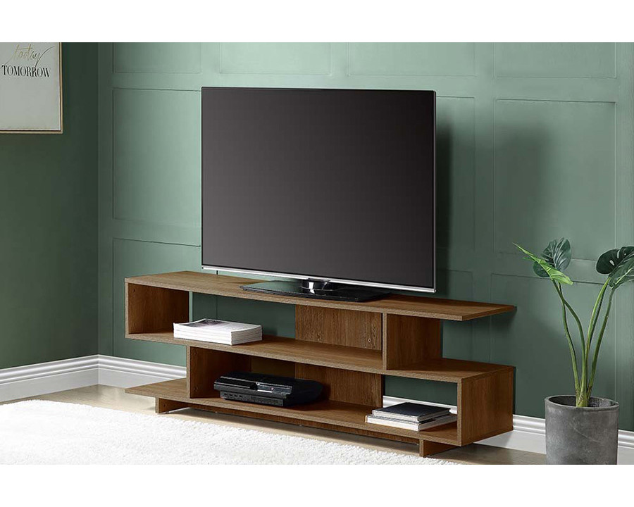 ACME Abhay TV Stand - Walnut Finish