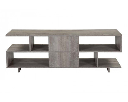 ACME Abhay TV Stand - Gray Oak Finish