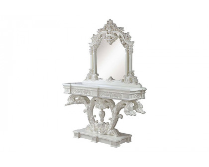 ACME - Vanaheim Mirror in Antique White (LV00807)