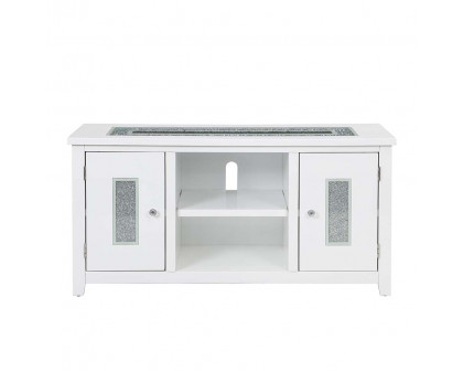 ACME - Elizaveta TV Stand in White High Gloss