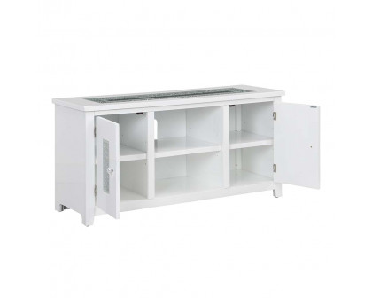 ACME - Elizaveta TV Stand in White High Gloss