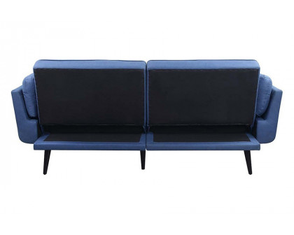 ACME - Nafisa Adjustable Sofa & Ottoman in Blue