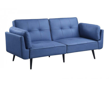 ACME - Nafisa Adjustable Sofa & Ottoman in Blue