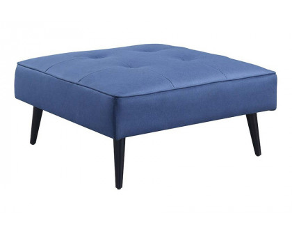 ACME - Nafisa Adjustable Sofa & Ottoman in Blue