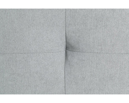 ACME - Quenti Sofa Bed with Pillow in Gray Melange