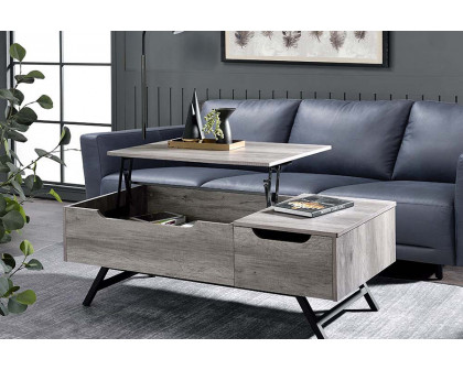 ACME Throm Coffee Table with Lift Top - Wood