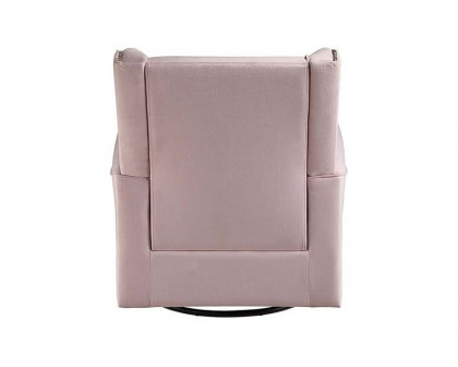 ACME - Tamaki Swivel Chair with Glider in Pink