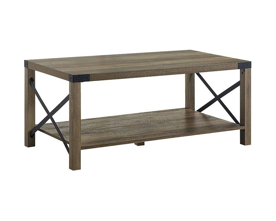 ACME Abiram Coffee Table - Rustic Oak