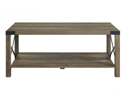 ACME Abiram Coffee Table - Rustic Oak