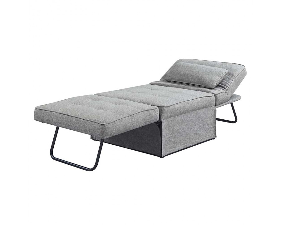 ACME - Bandit Adjustable Sofa with Pillow in Gray