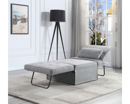 ACME - Bandit Adjustable Sofa with Pillow in Gray