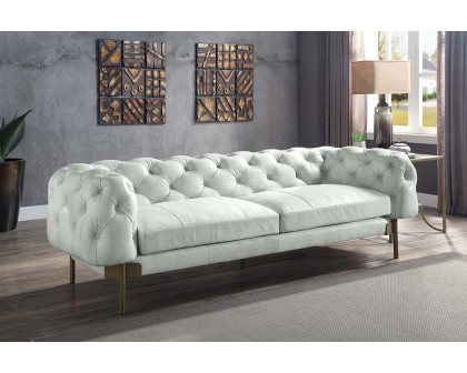 ACME - Ragle Sofa in Vintage White