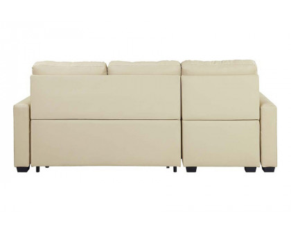 ACME - Dafina Sectional Sofa with Sleeper in Beige