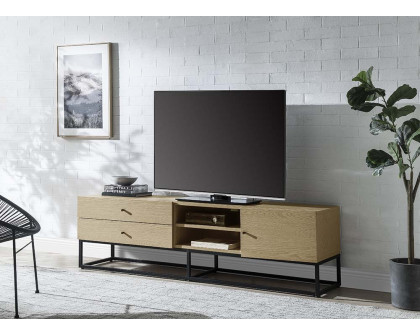 ACME - Isha TV Stand in Oak