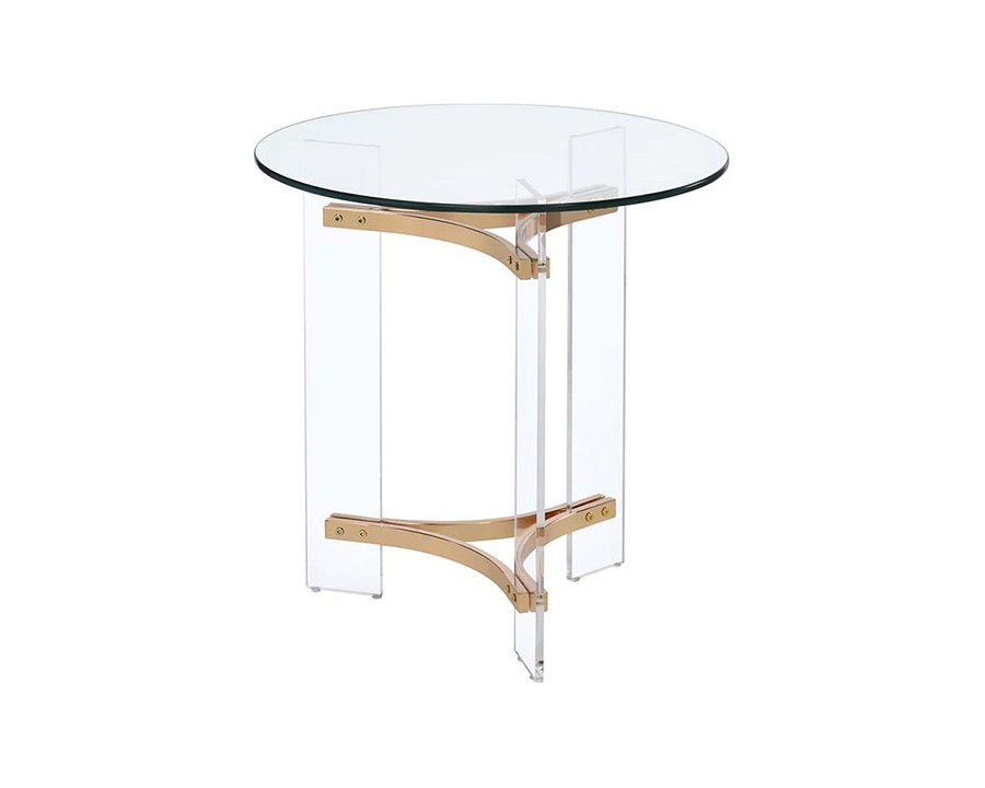 ACME - Sosi End Table in Gold