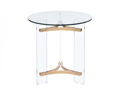 ACME - Sosi End Table in Gold