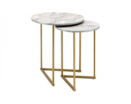 ACME - Garo Nesting Table Set