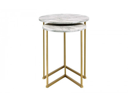 ACME - Garo Nesting Table Set