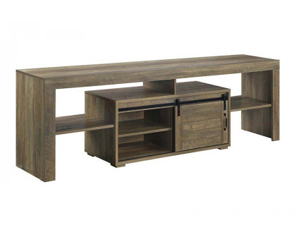 ACME - Wasim TV Stand in Rustic Oak