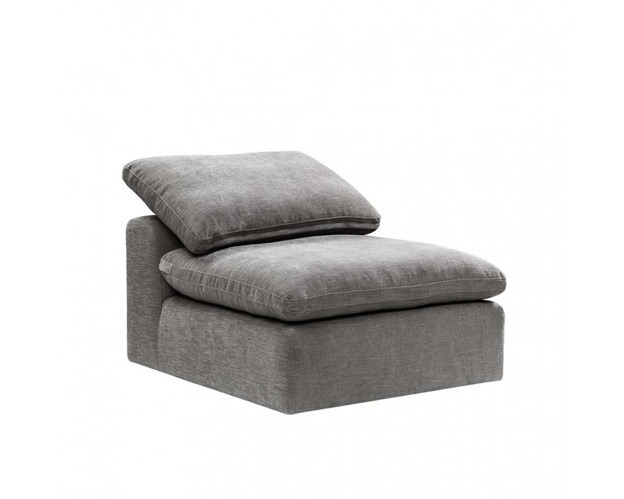 ACME Naveen Modular Armless Chair - Gray Linen