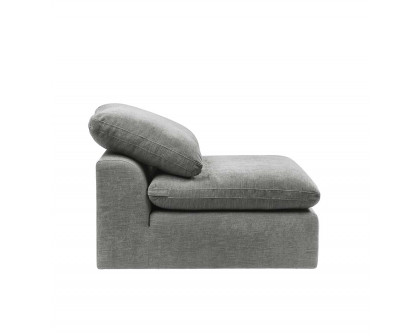 ACME™ Naveen Modular Armless Chair - Gray Linen