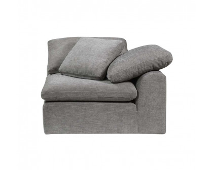 ACME™ Naveen Modular Wedge with Pillow - Gray Linen