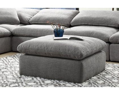 ACME Naveen Modular Cocktail Ottoman - Gray