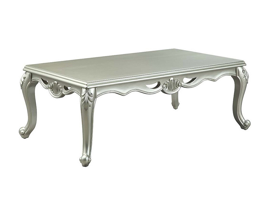 ACME - Qunsia Coffee Table in Champagne