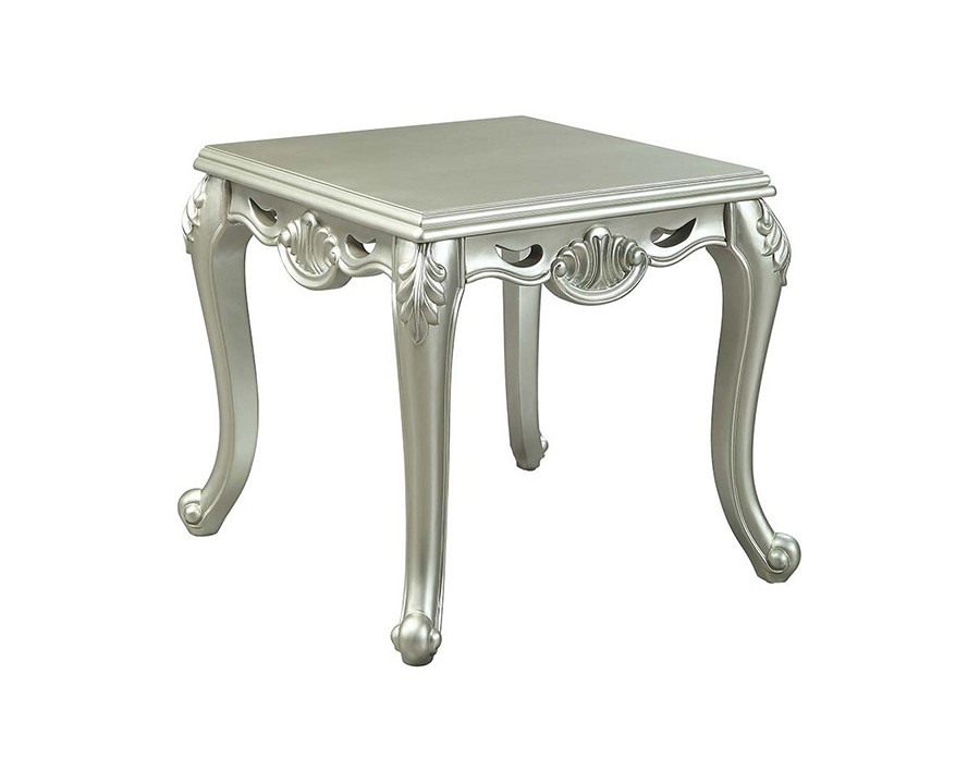 ACME - Qunsia End Table in Champagne