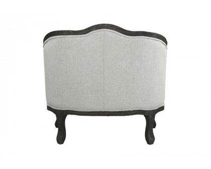 ACME Samael Chair with 1 Pillow - Gray and Black