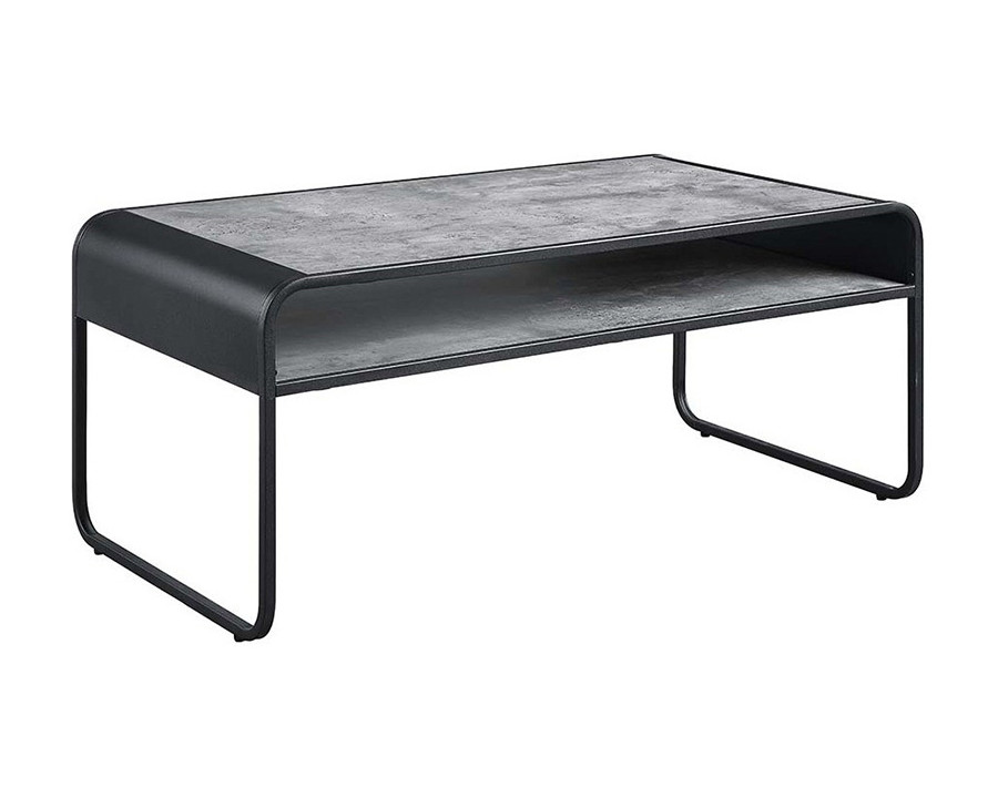 ACME - Raziela Coffee Table in Concrete Gray/Black