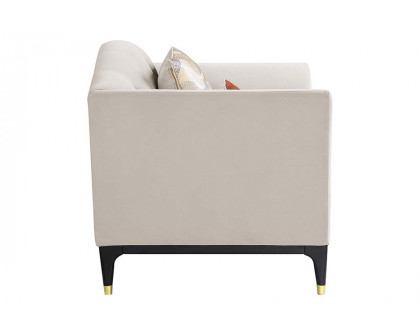 ACME - Tayden Loveseat with 4 Pillows in Beige