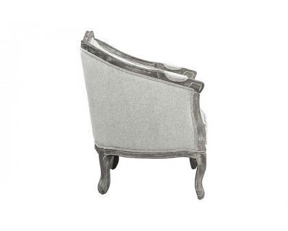 ACME Samael Chair with 1 Pillow - Gray