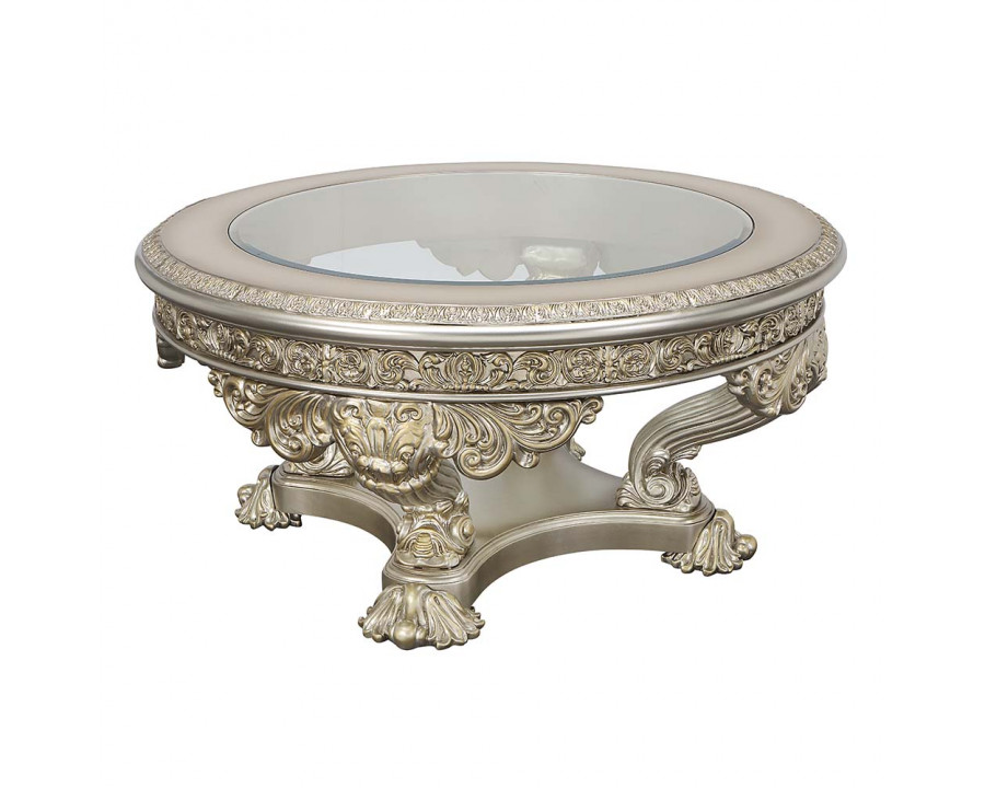 ACME - Danae Coffee Table in Champagne/Gold