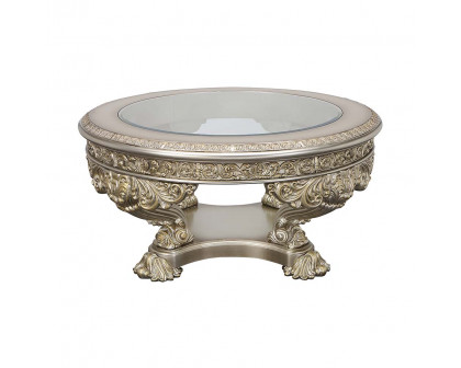 ACME - Danae Coffee Table in Champagne/Gold