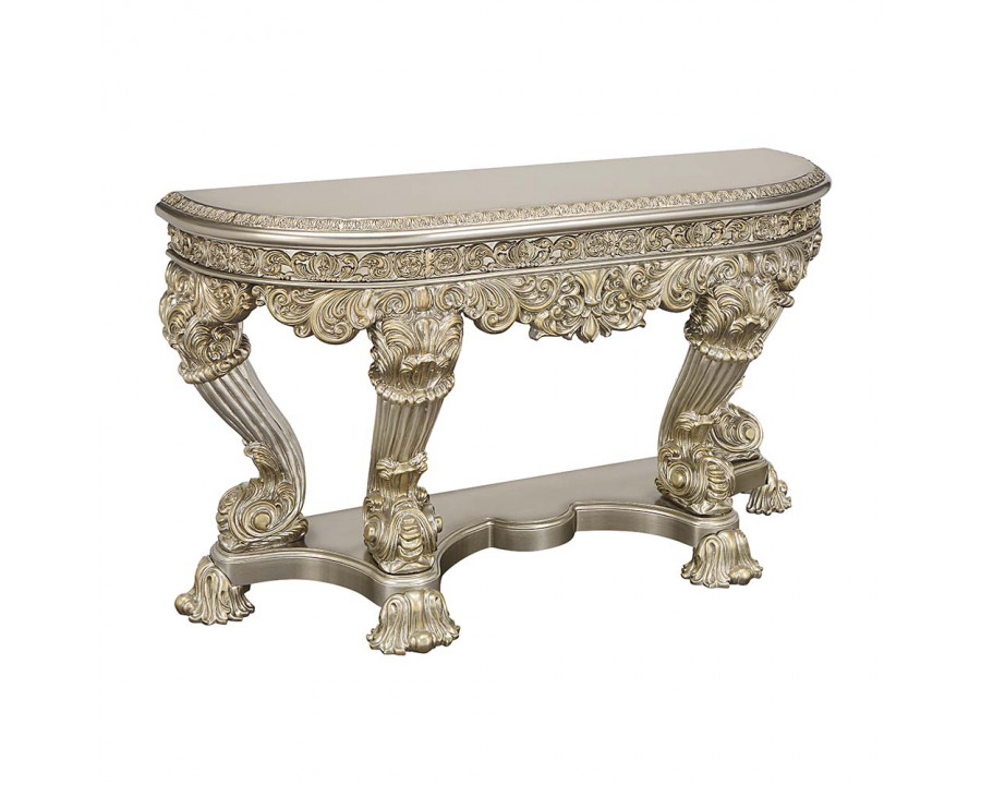 ACME - Danae Sofa Table in Champagne/Gold