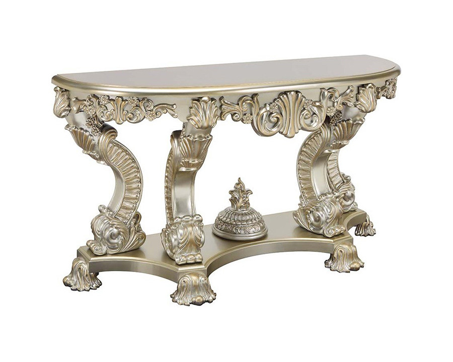 ACME - Sorina Sofa Table in Antique Gold