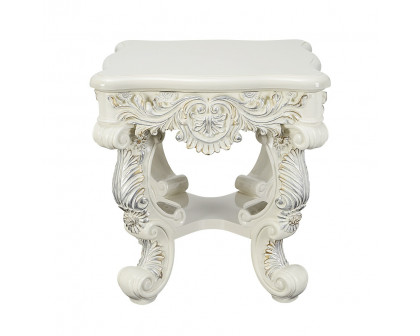 ACME - Adara End Table in Antique White