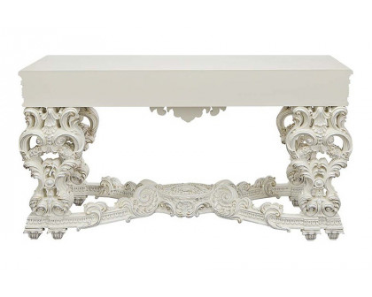 ACME - Adara Sofa Table in Antique White