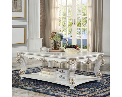 ACME Vendome Coffee Table - White, Rectangular