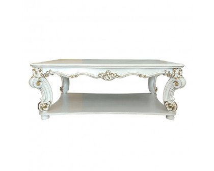 ACME Vendome Coffee Table - White, Rectangular